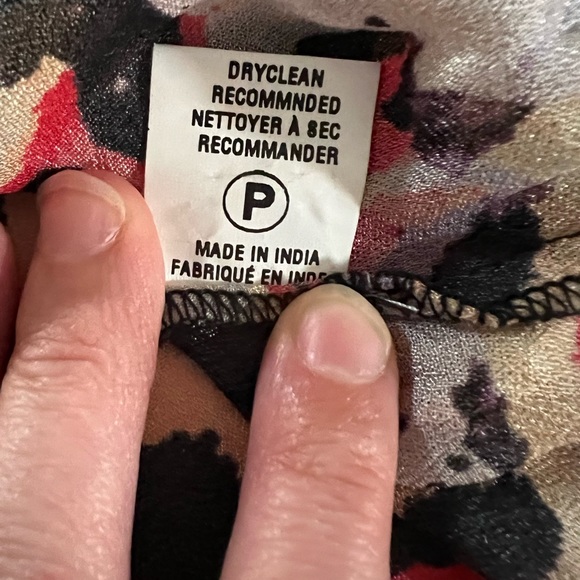 Bl^nk London Anthropologie Multicolor Embroidered Top Size Small - Picture 7 of 7